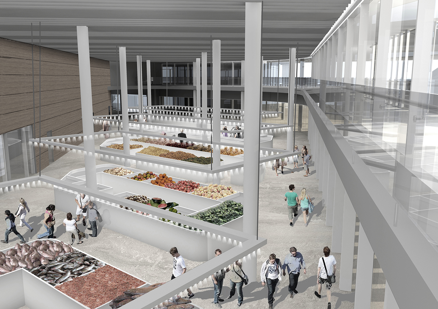 Interior del Mercado